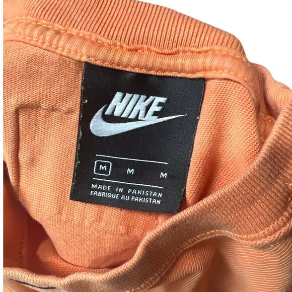 Nike Center Swoosh Orange Tank Top Size Medium Sleeveless Active - Picture 6 of 6